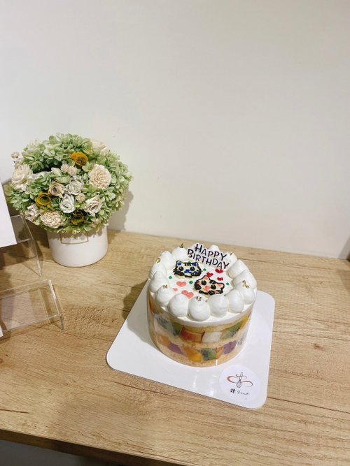 鑠咖啡/甜點專賣店 生日蛋糕 臺北 中山/松山 咖啡課程教學 客製化蛋糕 綜合水果裸蛋糕 貓咪 動物繪圖 客製化蛋糕臺北 鑠甜點 生日