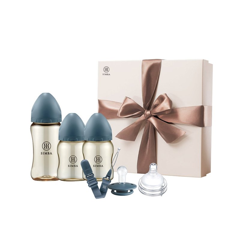 【Simba小獅王辛巴】蘊蜜鉑金PPSU新生晨諾禮盒/彌月禮盒 - 滿月禮物 - 其他材質 多色