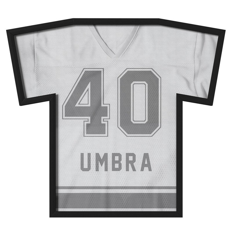 【Umbra】T-shirt commemorative photo frame (91.4cm) | Frame exchange gift - Picture Frames - Glass Black