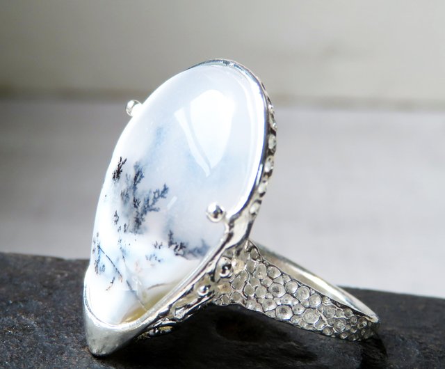 デンドリティック オパール リング / Dendritic Opal Ring