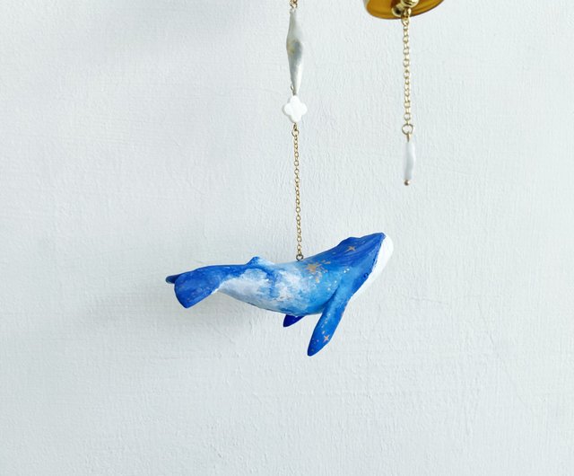 月雲クジラ泳ぐ風鈴 - ショップ ShiShi ART 置物 - Pinkoi