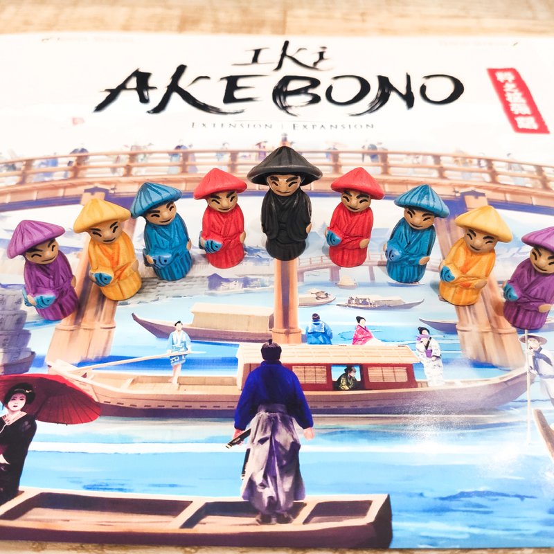 Deluxe Workers Tokens compatible with IKI: Akebono board game - Board Games & Toys - Other Materials 