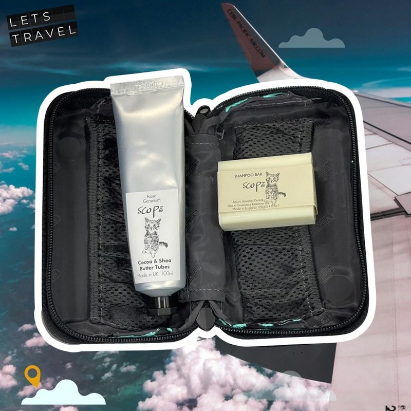 Chamomile perfect two-way travel set【SCOPē】just go away until 9/30 - Shampoos - Concentrate & Extracts 