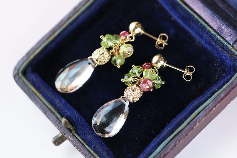 Earrings & Clip-On felicita Ametrine - Earrings & Clip-ons - Semi-Precious Stones Pink