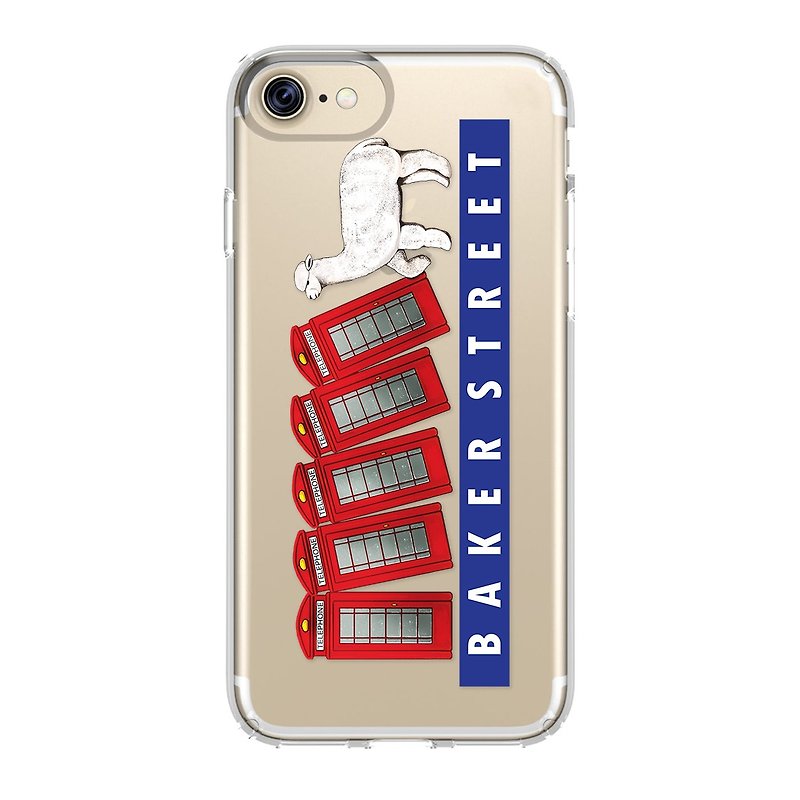 British Fashion Brand -Baker Street- iPhone Case - Domino - เคส/ซองมือถือ - พลาสติก สีใส