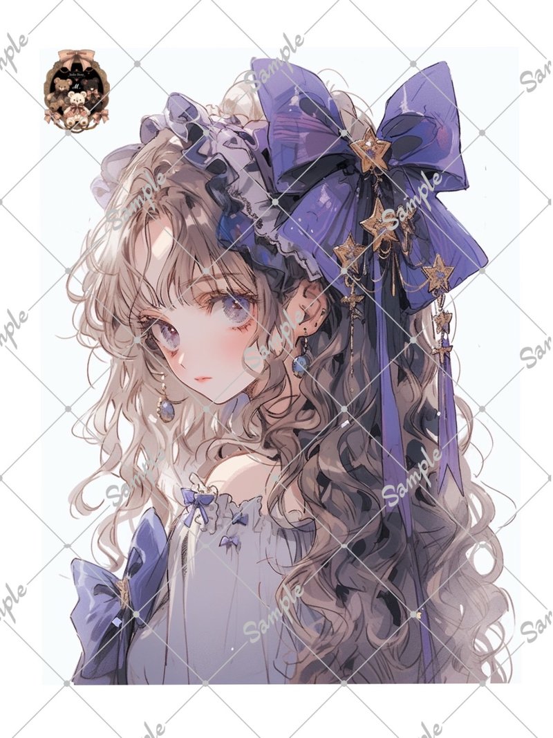 オリジナル人物ステッカー - 貼紙 - 紙 