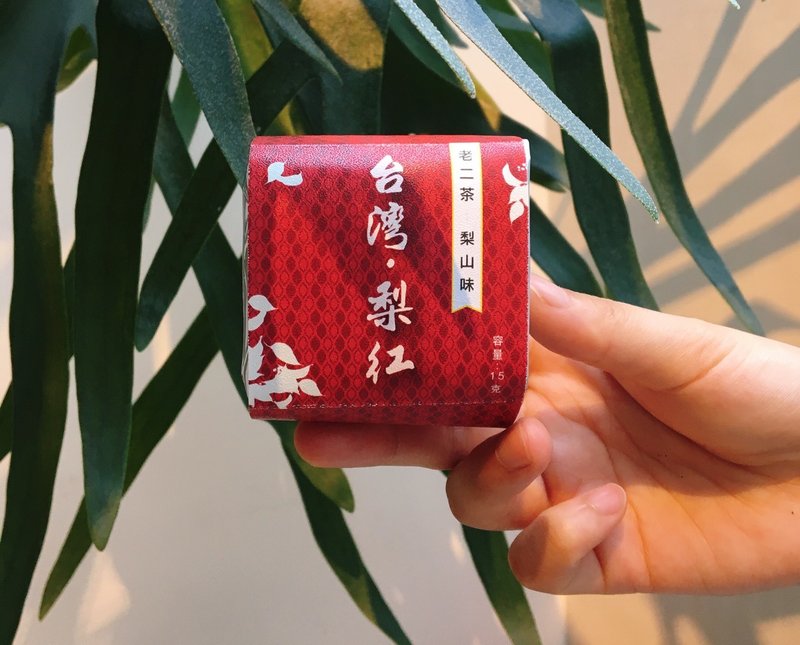 【台灣梨紅】梨山紅茶 |花果蜜香・15克體驗嘗鮮裝 - 茶葉/茶包/水果茶 - 新鮮食材 紅色