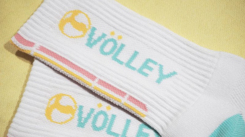 _ VöLLEY Summer_crew socks Sport socks - Socks - Cotton & Hemp Green