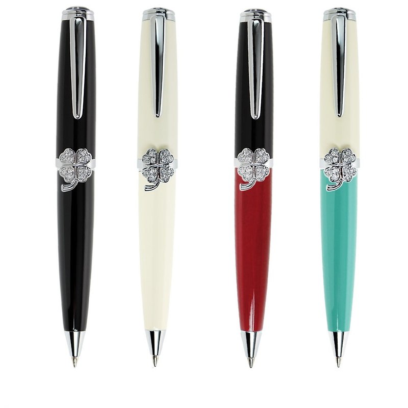 ARTEX accessory clover ball pen - Ballpoint & Gel Pens - Copper & Brass Multicolor