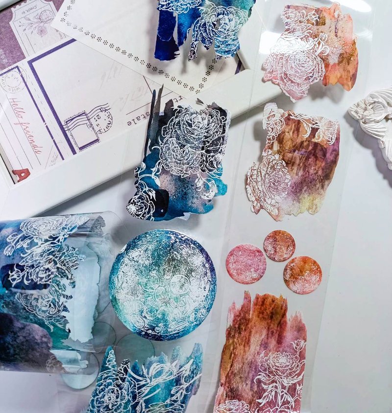 TG207_Roam the world /  装飾テープ - マスキングテープ・PET テープ - プラスチック 多色