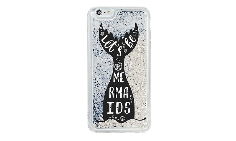 Everyone Firm - Quicksand Mobile Shell - [Swaying Tail (Space Silver)] - RD05 - Phone Cases - Plastic Silver