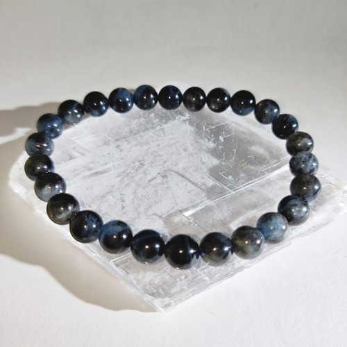 Double W 天然水晶創作館 【訂製品】魔鬼海藍寶 6-10mm Aquamarine 手串 天然水晶