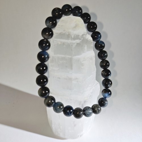 カスタマイズ] デビルズアクアマリン 8-10mm アクアマリンブレスレット