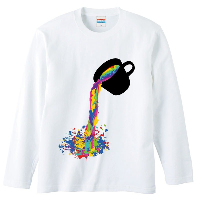 Long sleeve T-shirt / Colorful juice