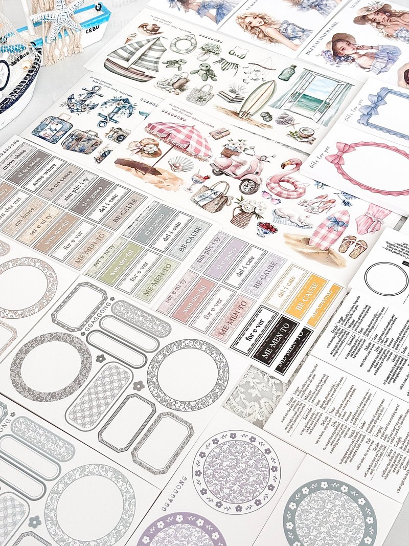 2025. no 07 - July  New Products All Package - 便條紙/便利貼 - 紙 