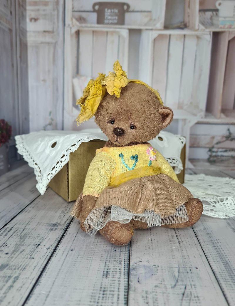 ตุ๊กตาหมีขนาดเล็กในศิลปินชุดตุ๊กตาหมีของขวัญน่ารักตุ๊กตาหมีของเล่น