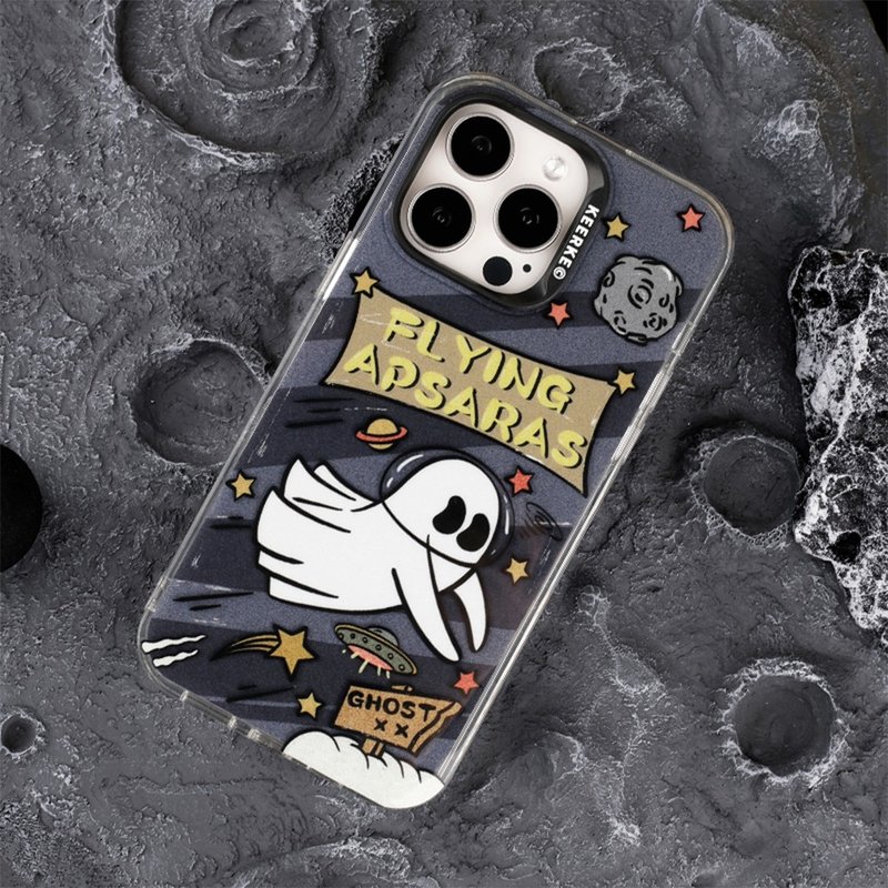 宇宙探險小幽靈 iPhone 手機殼 - 手機殼/手機套 - 其他材質 