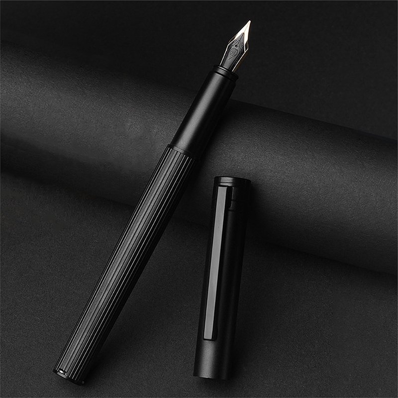 Hongdian fountain pen H1 fountain pen fountain pen gift box fountain pen lettering customized gift fountain pen Valentine's Day gift - ปากกาหมึกซึม - โลหะ 