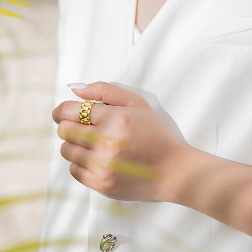 Belinda Jewelry 輕珠寶 堅毅戒指 | 純銀 | 免運 | Belinda輕珠寶