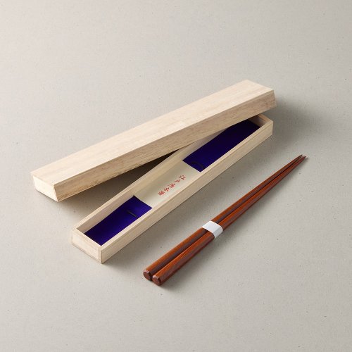 有種創意 日本食器 日本川上-總八角紫檀木筷-禮盒裝(23.5cm)
