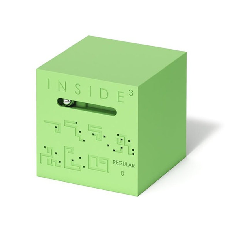Inside3 3D迷走方塊- 中級 - 桌遊/牌卡 - 塑膠 綠色