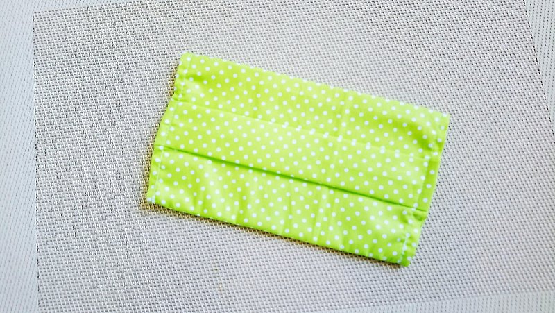Mask Cover / Three-dimensional Mask Cover / Cotton Mask Cover / Adult / Children - Face Masks - Cotton & Hemp Green