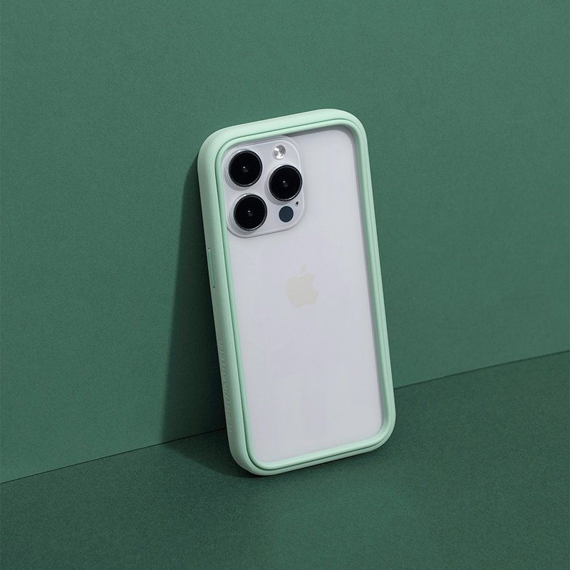 CrashGuard模組化防摔邊框殼/薄荷綠 for iPhone 14系列 - 手機配件 - 塑膠 綠色