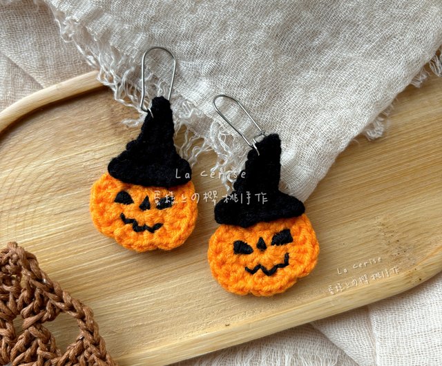 ☆❤️ハ1 ハロウィン　猫　魔女　ピアス　イヤリング　ハンドメイド ☆❤️ハ1 ハロウィン 猫 魔女 ピアス イヤリング ハンドメイド