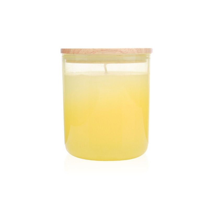 英倫香氛Home Scenter系列 - 覆盆子和蘋果Ombre玻璃蠟燭 67hrs - 香薰蠟燭/燭台 - 玻璃 