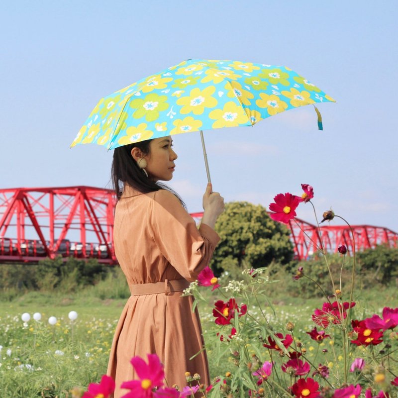 超輕防風抗UV自動傘 - 花花 - 雨傘/雨衣 - 防水材質 