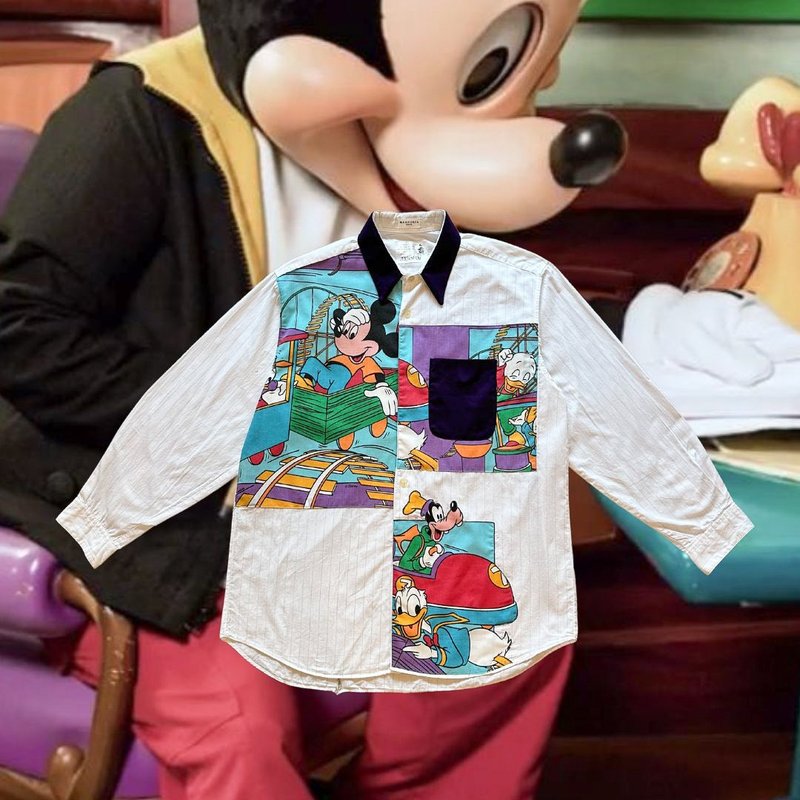 Happy Andy Shirt (HAS15) - 男襯衫/休閒襯衫 - 其他材質 白色