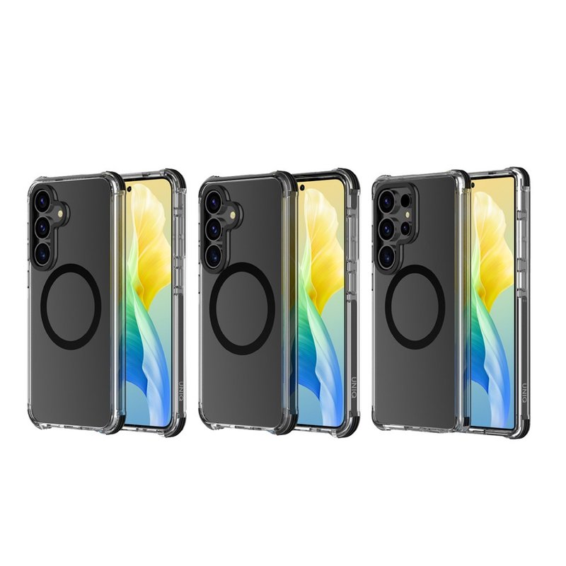 三星 Galaxy S25系列 Combat 四角強化軍規磁吸防摔三料保護殼 - 手機殼/手機套 - 塑膠 透明