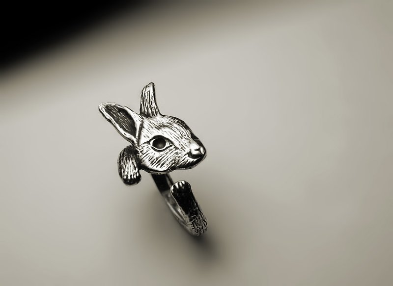Rabbit Ring - General Rings - Other Metals Silver