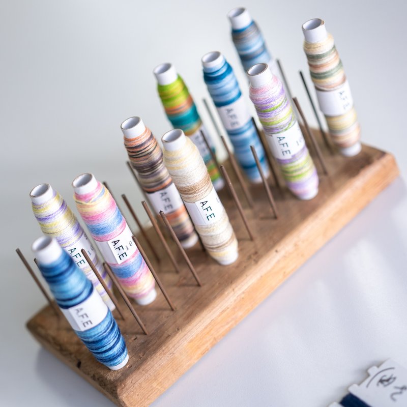 Nyanduti Thread Mix Color 10 Color Set - Knitting, Embroidery, Felted Wool & Sewing - Cotton & Hemp Multicolor