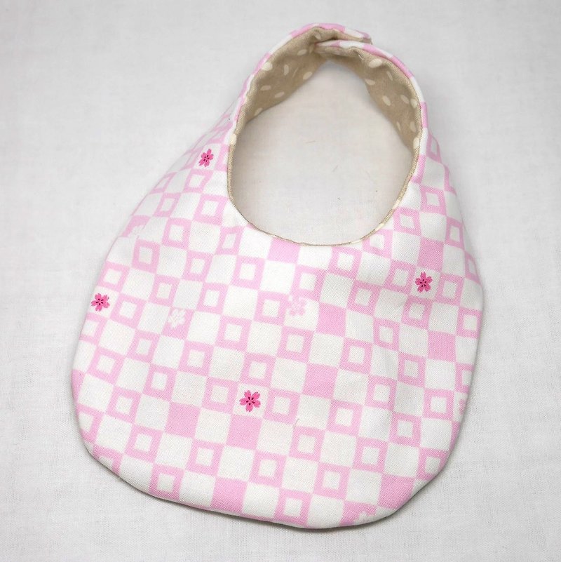 Japanese Handmade Baby Bib - 圍兜/口水巾 - 紙 粉紅色