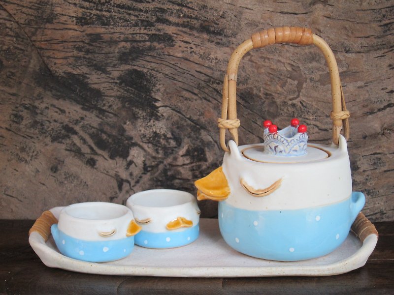 Duck teapot - Cutlery & Flatware - Pottery Blue