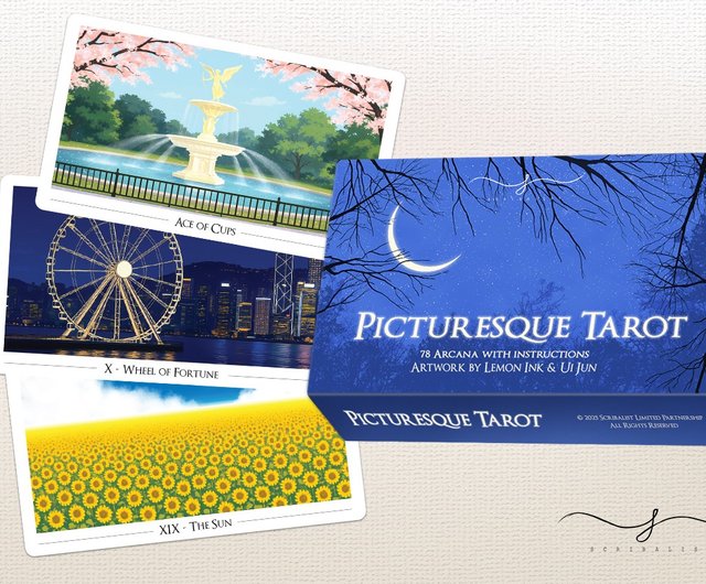 【正規品タロットカード】物語の絵本のような超キュートイラスト✨グリーンテラス 正規品タロットカード】物語の絵本のような超キュートイラスト