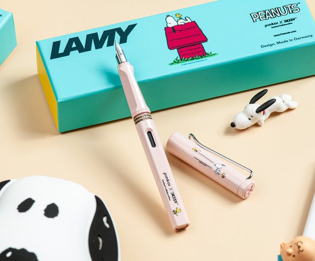 刻印不可*【Pinkoi x SNOOPY】LAMY 万年筆 サファリ ランニング