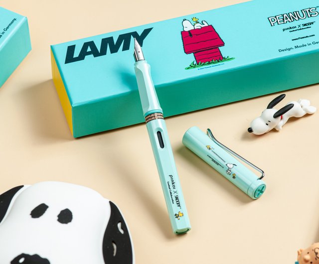 刻印不可*【Pinkoi x SNOOPY】LAMY 万年筆 サファリ ランニング 刻印不可*【Pinkoi x SNOOPY】LAMY 万年筆 サファリ ランニング