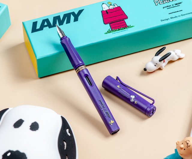 新品未使用☆スヌーピーLAMYサファリ 万年筆 刻印不可*【Pinkoi x SNOOPY】LAMY 万年筆 サファリ ランニング