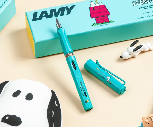【爆買い！】 SNOOPY】LAMY x 刻印不可*【Pinkoi 万年筆 ランニング サファリ 筆記具