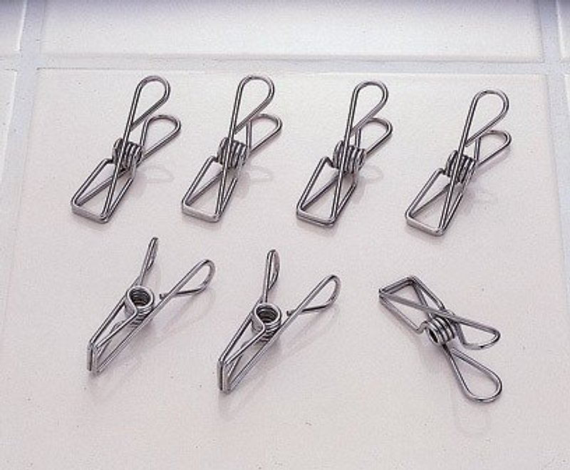 The Stainless Steel clip is integrally formed, not loose, and the tightness is excellent. It can be replaced by the clothes hanger and the socks rack.