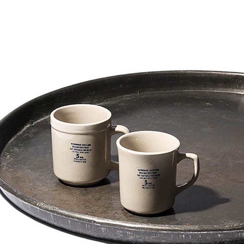 STANDARD MUG Trumpet 5oz. Ceramic Mug - Standard Cup 5oz. - Mugs - Pottery White