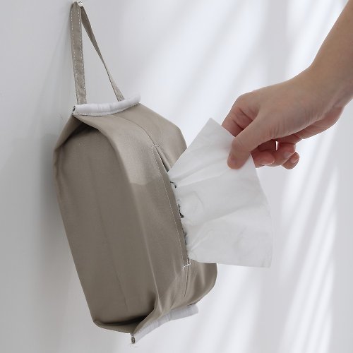 AnD House 安庭家居 環保藝術 / 邊角布再生利用 / 200織100%純棉衛生紙掛袋