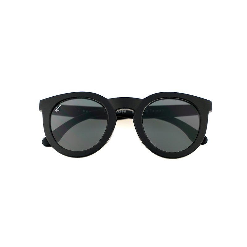 BABY Morandi Color Kids Sunglasses-black foggy black