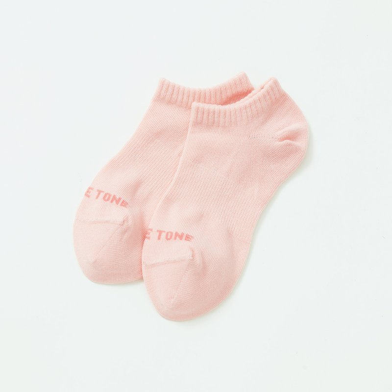 抗菌足弓踝襪 - 粉紅(M) - 襪子 - 棉．麻 粉紅色
