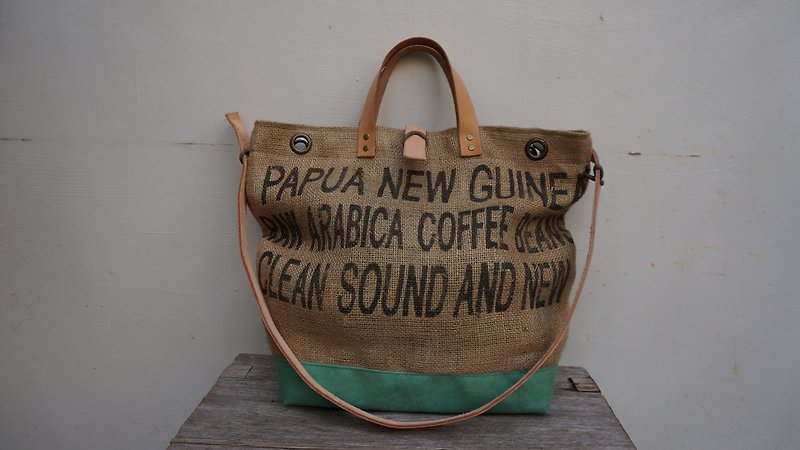 Canvas Tote Bag Coffee + - Messenger Bags & Sling Bags - Paper 