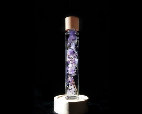 Angemara 【畢業禮物】浮游花小夜燈-薰衣紫/客製化禮物純手工臺灣製