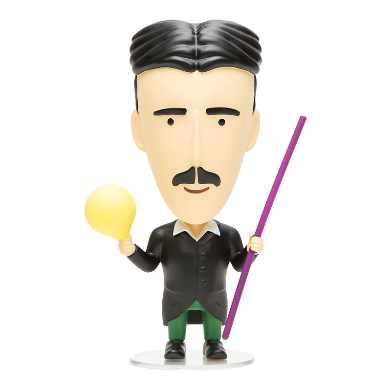 /Today Is Art Day/ Scientist-Nikola Tesla - Stuffed Dolls & Figurines - Plastic 