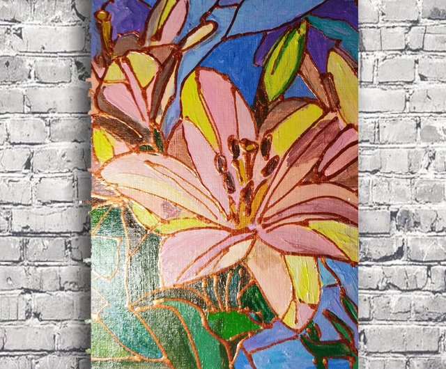 油絵 「ムシカリの花」 オオカメノキ（ムシカリ）の花[32171009298]の写真・イラスト
